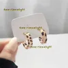 Stud Stud Stud Fashion Exaggerated Zebra Pattern Earrings For Women Personality Ear Ring Party Jewelry New Trend Earrings Designer Jewelry 2024