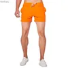 Men's Shorts Mens Summer Shorts 2020 Elastic Drstring Casual White Black Shorts Streetwear Jogger Gym Running Shorts 240226