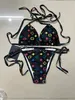 Women Bikinis Zestaw Bur Sexy Clear Pasek Kształt Swimsuits Projektanci Panie Kąpiel Kąpiel Modna plażowa ubrania Letnie odzież dla kobiet Sympingars Rozmiar S-XL #36