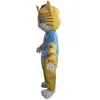 2024 SUPER SUPE CAT CAT MASCOT Costume Party Birthday Costume Ad Apparel Halloween Temat Ubranie