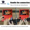 Players NEW POWKIDDY A13 10 inch joystick arcade A7 architecture quadcore CPU simulator video game console retro game children's gift