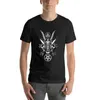 Polos masculinos Baphoment e símbolos satânicos - Arte de Kev G Camiseta Fãs de esportes Camisetas tamanhos grandes para homens de algodão