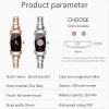 2022 Armbänder Xiaomi Mijia Women Smart Watch Ladies Digitales Armband Female Dünne Armband Herzfrequenzer -Schrittzähler FieStracker Smartwatch Uhr