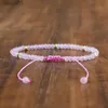 Kralen rozenkwarts armband - natuurlijke roze steen helende armband - balans kalmerende armband - spirituele bescherming meditatie YQ240226