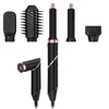 Multi functional high-speed brushless noise reduction hair dryer curler folding hot air comb five in one 240117