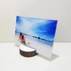 DIY Fotolijst Sublimatie Leeg Bord 10 inch Warmteoverdracht Acryl Houten Fotolijsten Woondecoratie Express