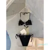 Modedesigner kvinnor underkläder baddräktdesigners bikini kvinnor badkläder baddräkt sexig sommar bikinis kvinnliga kläder svartvitt