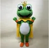 Halloween adulto tamanho sapo mascote traje para festa personagem dos desenhos animados mascote venda frete grátis suporte personalização