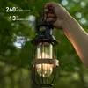 Lanterna de acampamento com iluminação IPX4 Decoração interna externa 240220