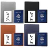 Fashion Passport Cover Soft Pu Leather Multi Color Card Holder Passport Cover Travel Passport Holder Document Tickets Organizer