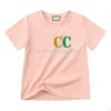 ストックチャイルドTシャツTシャツTシャツ白い半袖幼児ティーキッドデザイナーTシャツ男の子の女の子ラウンドネックピュアコットンクラシックプリントDHD4K