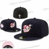 2024 Honkbalhoeden voor heren Zwart Atlanta perzikboom Sport Volledig gesloten Designer Caps Sakura Angeles baseballpet Chapeau Stitched World Series Jan30-03