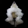 Stage Wear Dance Accessories Ruffled Bridal Veil Fluffy Yarn