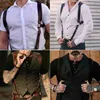 Vintage en cuir jarretelles hommes médiéval Renaissance Suspensorio vêtements épaule accessoires ceinture sangle harnais poitrine Punk J9R7238M