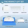 Back 1Set Resin UV Lamps Cushion And Earring Making Kit Fit For Resin Curing, Jewelry Making, DIY Craft