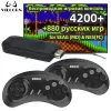 Konsoler Video Game Stick 4K 16bit Wireless MD Console för Everdrive Sega Nes FC Genesis Mega Game Stick Retro System Dendy TV Game