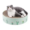 SCRAYERS ROND PAPE CHAT CAT SCRACKER CAT SCRAYER LIT CHAT DURIBLE CAT SCRACK Board Coussin pour chats en dessous de 10 kg de fournitures de chat