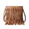 الأكياس المسائية الأزياء الأزياء FAMALE CROSSBODY CLASSION WOMONTTHERTSTHED CATTERATE مع TASSELS MESSENGER216I