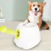 Jouets 6 pièces/paquet balles pour chiens, jouet de Tennis pour animaux de compagnie, lanceur automatique, support de lancement, balle de rechange rebondissante