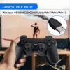 Manettes Contrôleur de manette USB filaire pour PC portable noir Joysitck Joypad pour WinXP / Win7 / Win8 / Win10 pour Raspberry Pi Retropie