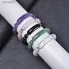 Nieuwe Mode Natuursteen Kristal Druzy Rozenkwarts Amethist Edelsteen Kralen Kralen Armband voor Vrouwen Meisjes Sieraden Geschenken YQ240226