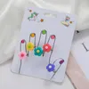 Anelli a grappolo Creativo simpatico cartone animato per bambini Kawaii animale cavallino cuore ragazze anello da dito colorato regalo gioielli regolabile