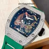 RM Kronograf Mekanik Bilek İzle Richarder Milles Holwatch RM50-01 Dragon Tiger Tourbillon Sınırlı Edition Fashion Leisure Sports Chronograph