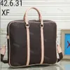 Mens Women Laptop Bags Business Handbags Designer Hand Sticke Pencases Pu Leather Handbag Document Bag Computer Bag New240N