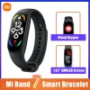 Chaîne Original Mi Band 7 montre intelligente Bluetooth sport étanche surveillance de la fréquence cardiaque hommes femmes podomètre sommeil santé Xiaomi Band 7