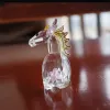 Display Crystal Lucky Angel Horse Figurines Ornament Craft Animal Paperweight Collection Home Table Decoration Kids Favorite Gifts