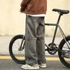 Jeans para hombres Hombre Pantalones de vaquero Pantalones de carga rectos con bolsillos Ropa de otoño con estilo Y2K Streetwear Moda coreana Original