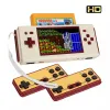Konsolen 2023 NEUE Handheld-Spielekonsole Nostalgisch Eingebaut 112 Spiele 4,3-Zoll-HD-Großbildschirm Kompatibel mit FC Yellow Multi-Cartridge