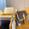 Baguette croissant atacado bolsas para mulheres bolsa mensageiro de couro senhora moda bolsa de ombro mulher presbiopia pacote damier bolsa