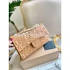 designer bag luxury chaneles beach handbag Mountain Camellia Embroidery CF Brand Original Light Original Classic Fashion