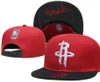 Houston "Rockets''Ball Caps Casquette 2023-24 unissex moda algodão boné de beisebol snapback chapéu homens mulheres chapéu de sol bordado primavera verão boné atacado A11