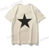 Chemise Tshirt Mens Designer t Men Men Cotton Cotton Trendy Hip-Hop Pullover Top Short 526