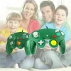 GamePads Nowe dla kontrolera GameCube USB Wired Handheld Joystick dla Nintend dla NGC GC Controle dla komputerowego PC Gamepad NS