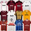 Retro-Fußballtrikots 93 94 95 96 97 98 Kaka Baggio Maldini VAN BASTEN Pirlo Inzaghi Gullit Shevchenko Vintage-Shirt Klassisches Fußballtrikot 06 07 08 09 10 12 13 14