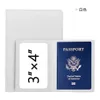 Couverture de passeport de mode en cuir Pu souple, porte-cartes multicolore, couverture de passeport, porte-passeport de voyage, organisateur de documents et de billets