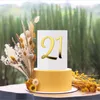 Party Supplies 0-9 Number Gold Acrylic Happy Birthday Cake Topper Decorating Tools Decoration Accessories Anniversaire Toppers
