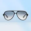 Nouveaux lunettes de soleil pilotes classiques pour femmes tortues gradient aviation verres de soleil pour hommes conduisant UV400 Protection Gafas 4125 Cat 5000 Flash Sungass Gafas8134981