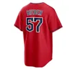 Benutzerdefinierte Herren Damen Jugend Baseball Jersey Jose Ramirez Jim Thome Harold Amed Rosario Ricky Vaughn Franmil Reyes Shane Bieber Tyler Naquin Logan Allen Gimenez Shirt