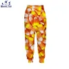 Pants Mamba Top Christmas Candy Pants Men's Clothing Women Sweatpants Tasty Biscuit Fun 3D Print Food Lollipop Fashion Sports Trousers