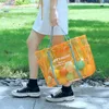 Bolsos femeninos transparentes de moda con cuerpo cruzado, bolsa de playa impermeable de PVC con un solo hombro, gran capacidad, 241w, verano 2021