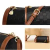 Avondtassen Hoge Kwaliteit Lederen Schoudertas Crossbody Tas Mode Cilinderzak Dames 2024 Luxe Handtas Ontwerper Vrouwelijke Messenger Portemonnee Tote