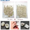 120pcs Materiały dentystyczne Zmieszane tymczasowe korony przednie przednie molowe molowe zęby zęby zęby dentystyczne 240226