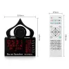 Głośniki Azan Clock App Pilot Control Wireles Bluetooth Koran LED LED LED Muzułmański głośnik Ramadan prezent Veilleuse Coranique