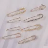 Pins broches criativo pérola strass broche para mulheres requintado anti-reflexo fivela roupas cardigan pinos jóias presente gota entregar 2024226