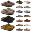 boston birkenstock clogs birkenstocks birkinstocks Sandalias masculinas y femeninas burgle slides Platform Flat shoes luxurys rubbers loafers shoes 【code ：L】