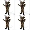 Mascot Costumes Elk Costume Suit Gra Gra Fancy Dress Fits Odzież Reklama Promocja Karnawał Halloween postać adt drop dhwa2